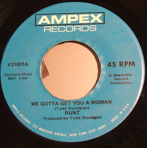 Psycho-Cybernetic: Runt - We Gotta Get You A Woman (1970)