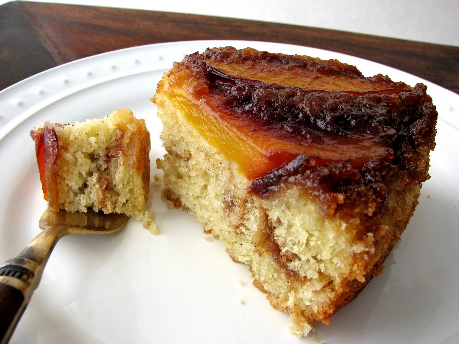 pastry studio Nectarine Streusel Cake