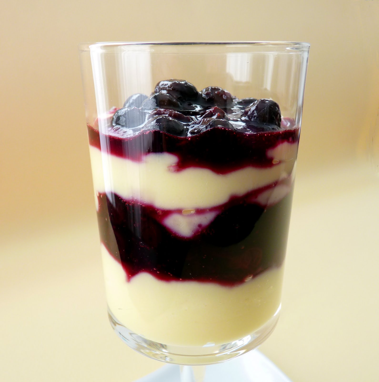 pastry studio Ginger Cream with Blueberries