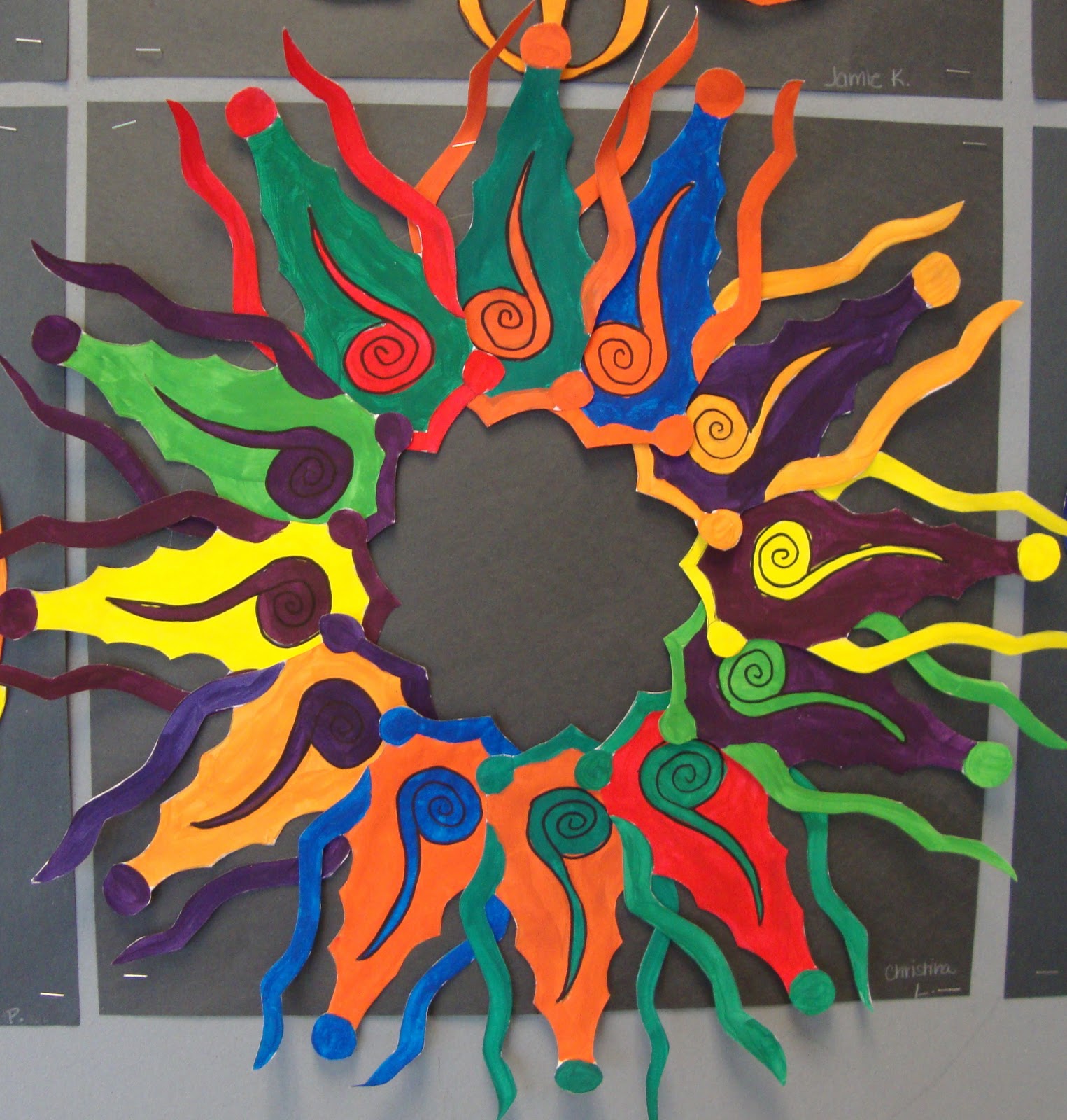 Art. Paper. Scissors. Glue!: Creative Color Wheel