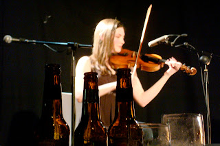 Zoë Conway at 2009 Out to Lunch festival in Belfast's Black Box