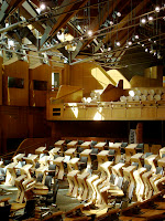 Scottish Parliament - debating chamber