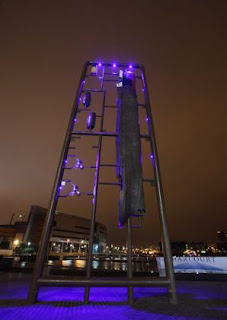 The artwork at Abercorn Residential Complex in Titanic Quarter