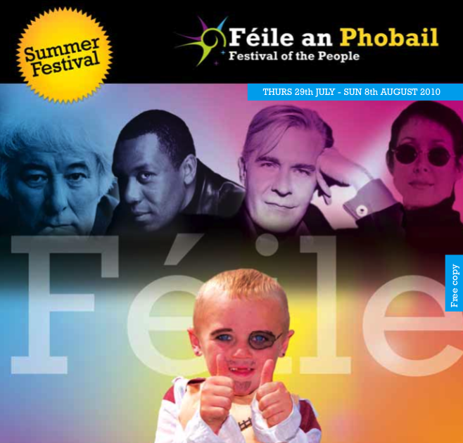 Alan in Belfast August Féile West Belfast Festival