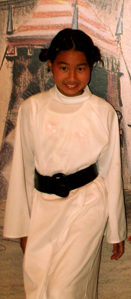 how to make a princess leia costume. of Princess Leia that she