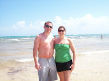 On the beach in Mexico, March '09