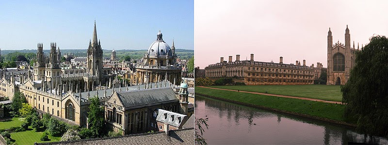 A pesar de la rivalidad existente entre Cambridge y Oxford ...