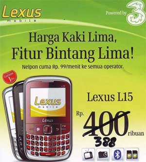 Lexus L15 harga Lexus L15