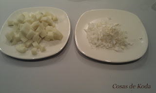 Guisantes con jamón