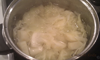 Repollo con patatas