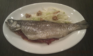 Trucha al horno