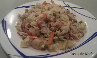 Arroz tres delicias