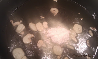 Cachopo de merluza en salsa