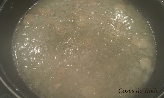 Cachopo de merluza en salsa