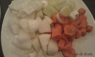 Crema de pollo