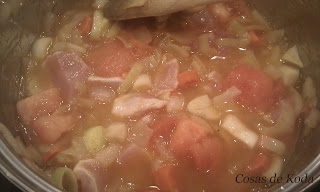 Crema de pollo