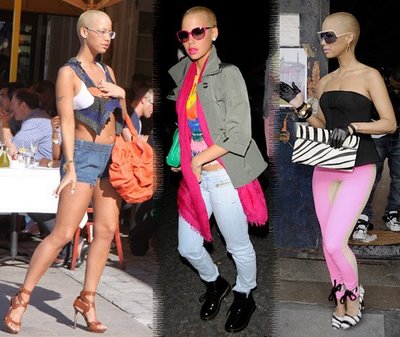 pictures of amber rose with hair. amber rose with hair pictures.