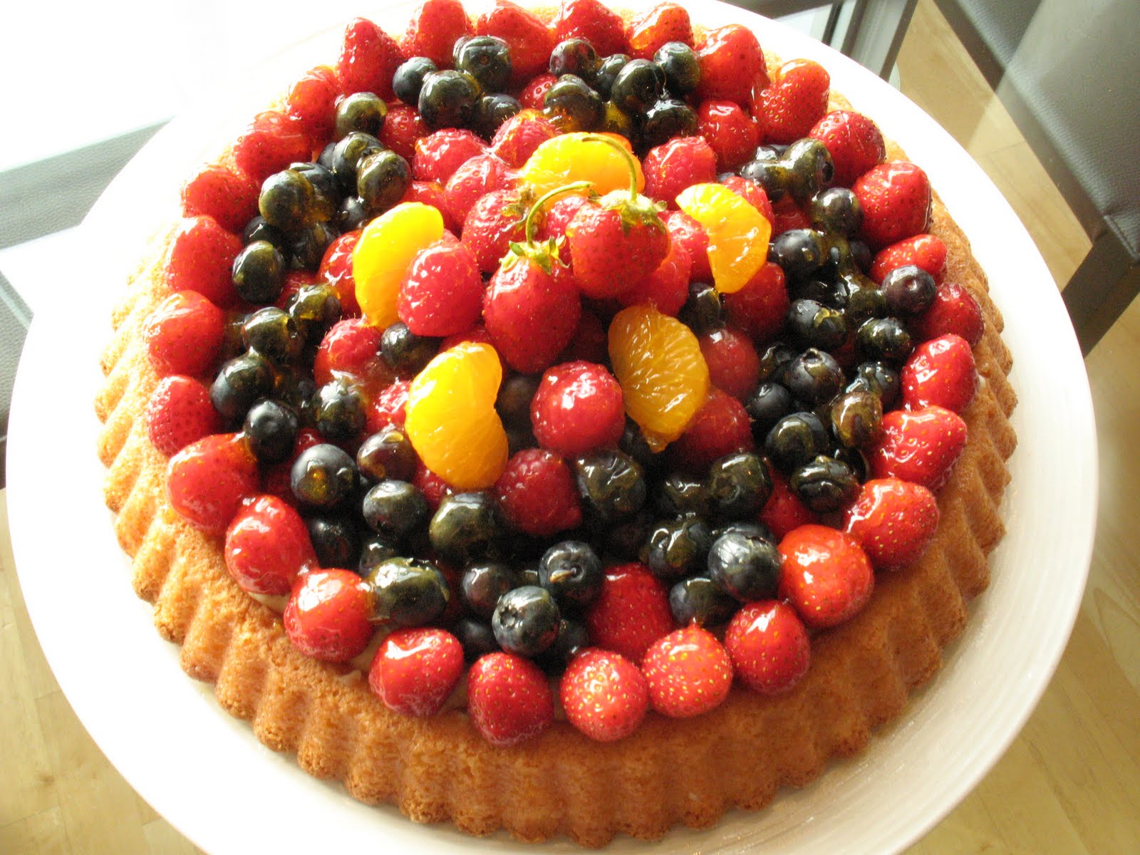 Anna's Table Fruit Flan