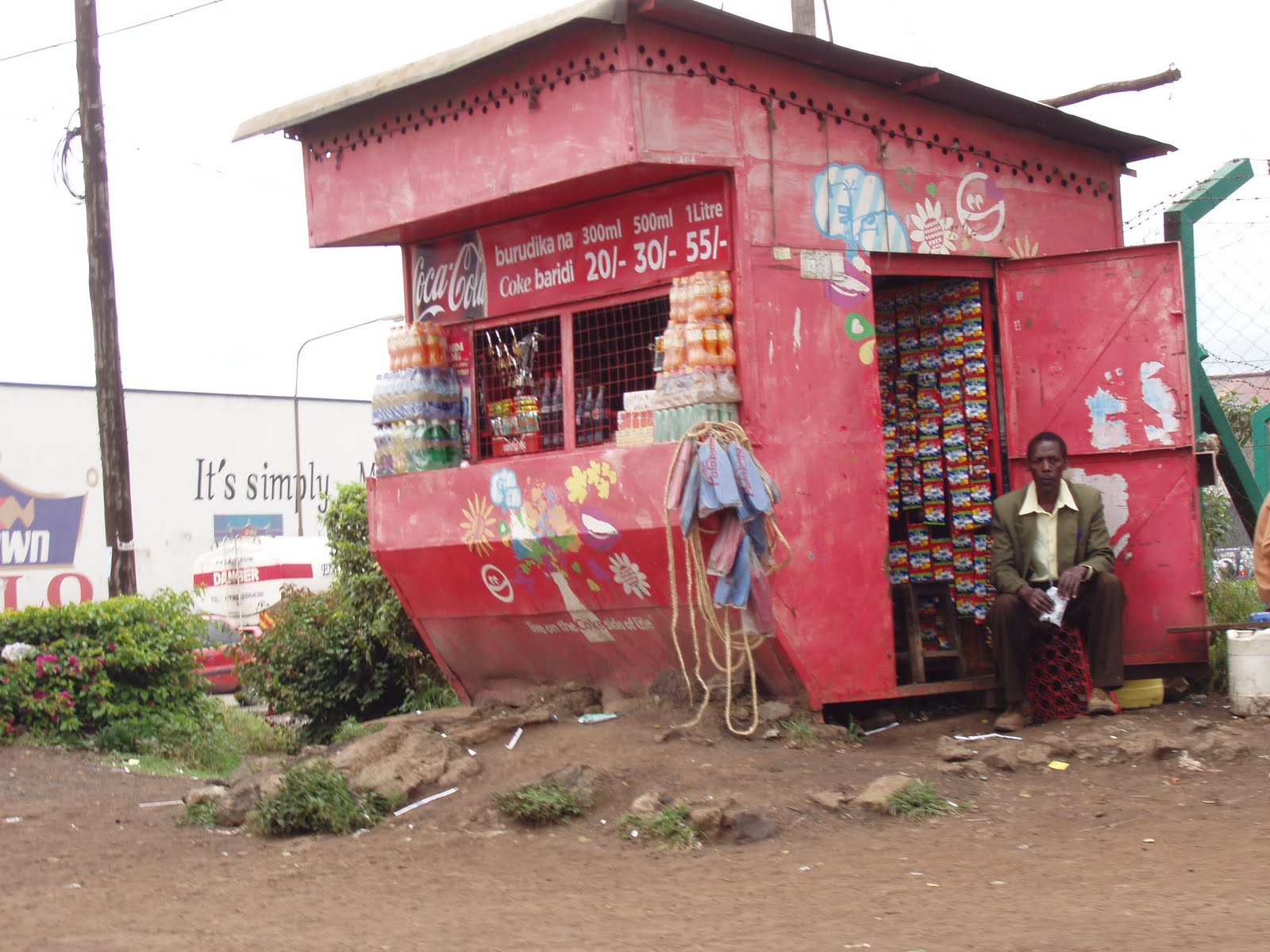 Kiosk In Kenya