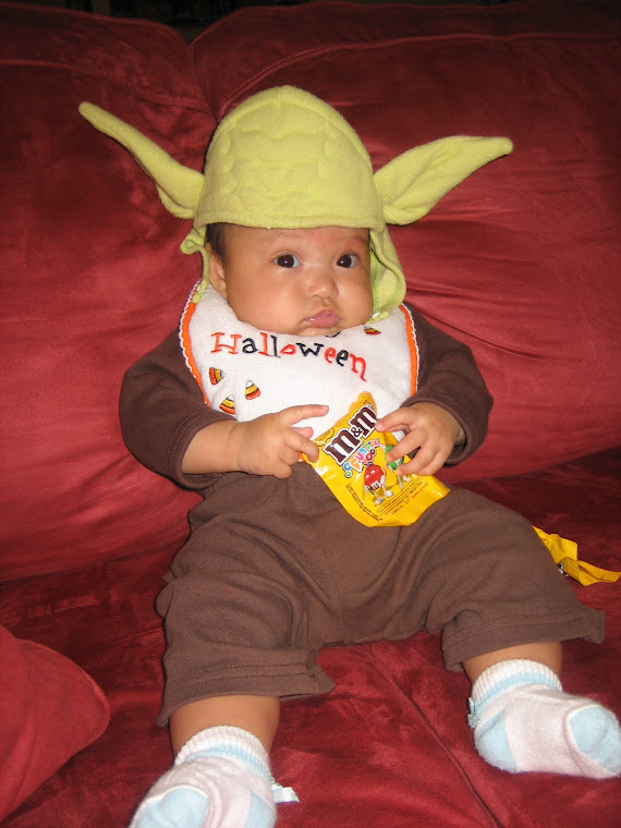 I was Yoda for my first Halloween