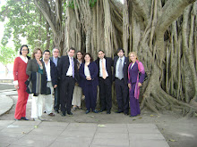 Empresarios del turismo en su visita por la 1er expo turismo en Corrientes, 21, 21 y 23