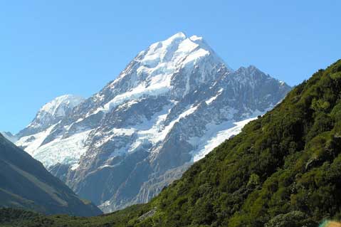 New Zealand's Southern Alps have a number of glaciers, the largest being New Zealand's Southern Alps have a number of glaciers, the largest being