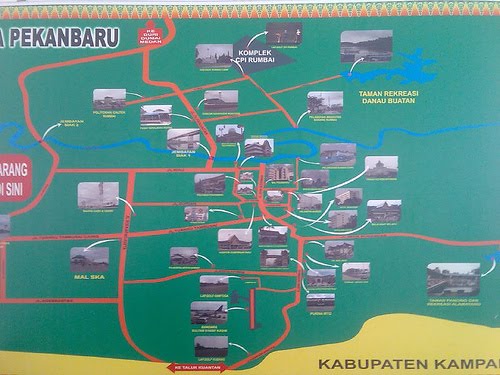 Pekanbaru City Map