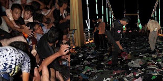 Foto Kerusuhan Festival Air Kamboja