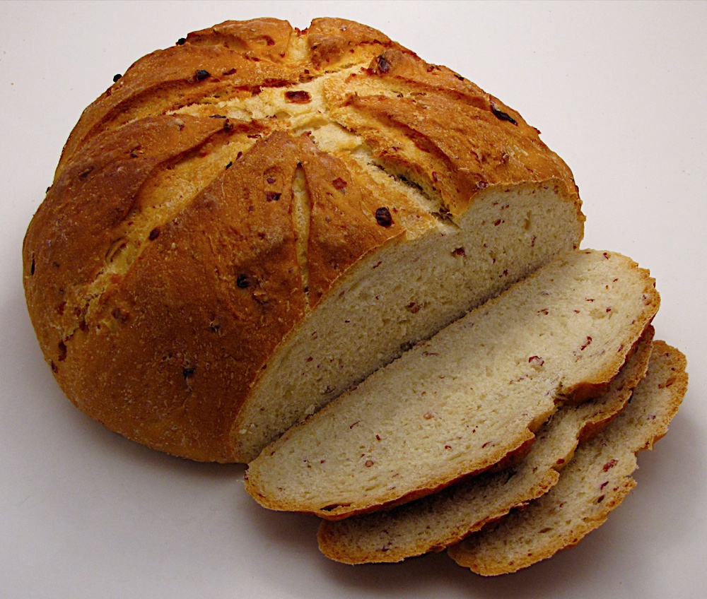 cooking, roasting, brewing Brother Juniper's wild rice and onion bread