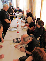 Signing Books at The Bitten Word Launch