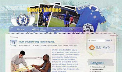 Football Blogger Templates