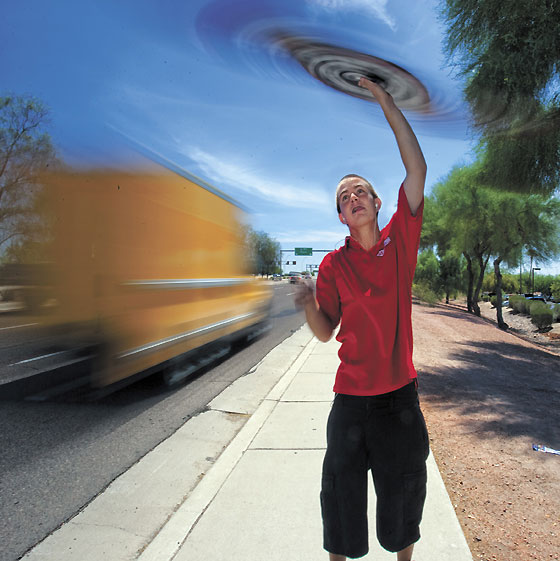 sign spinner