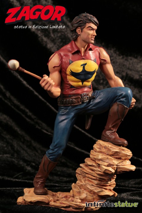 Fumetti 3D Collection Il Grande Blek Statua Figure No Fascicolo