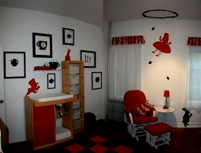 Alice In Wonderland Themed Bedroom