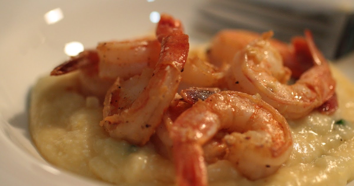 Kait's Plate GarlicLime Shrimp with Barefoot Contessa's Creamy