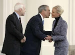 McCain Urges Bush "Kiss her, go on, kiss her!"