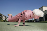 Yoga Granny Can Kick Your Ass!