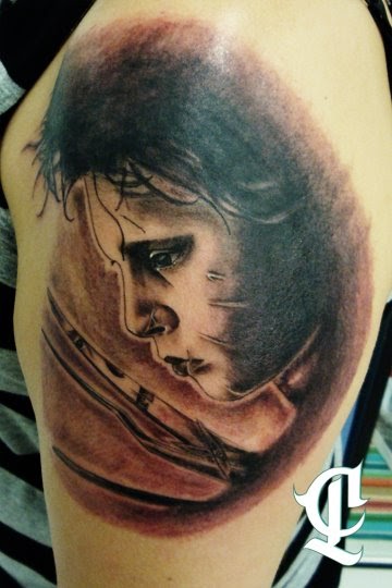 Ink Sessions Tattoo: Edward Scissorhands Tattoo