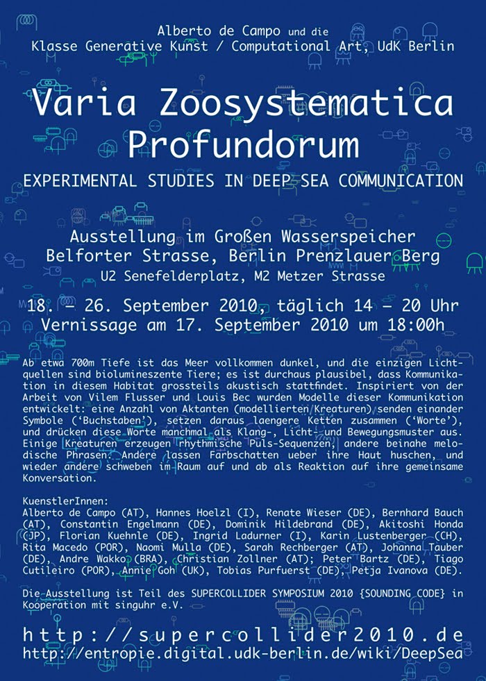 Varia Zoosystematica Profundorum