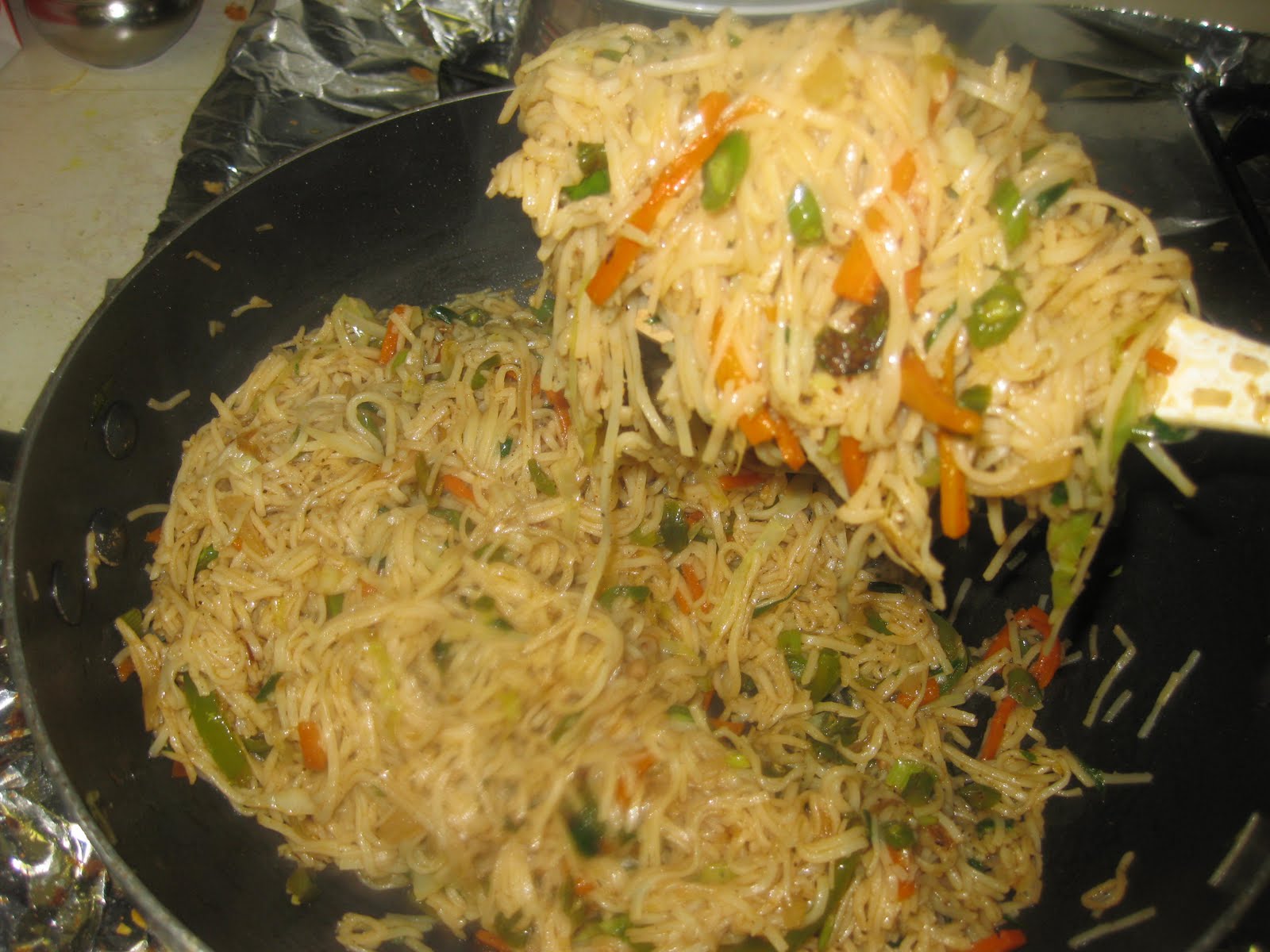 Divya's Recipes Indo Chinese Veg And Egg Noodles