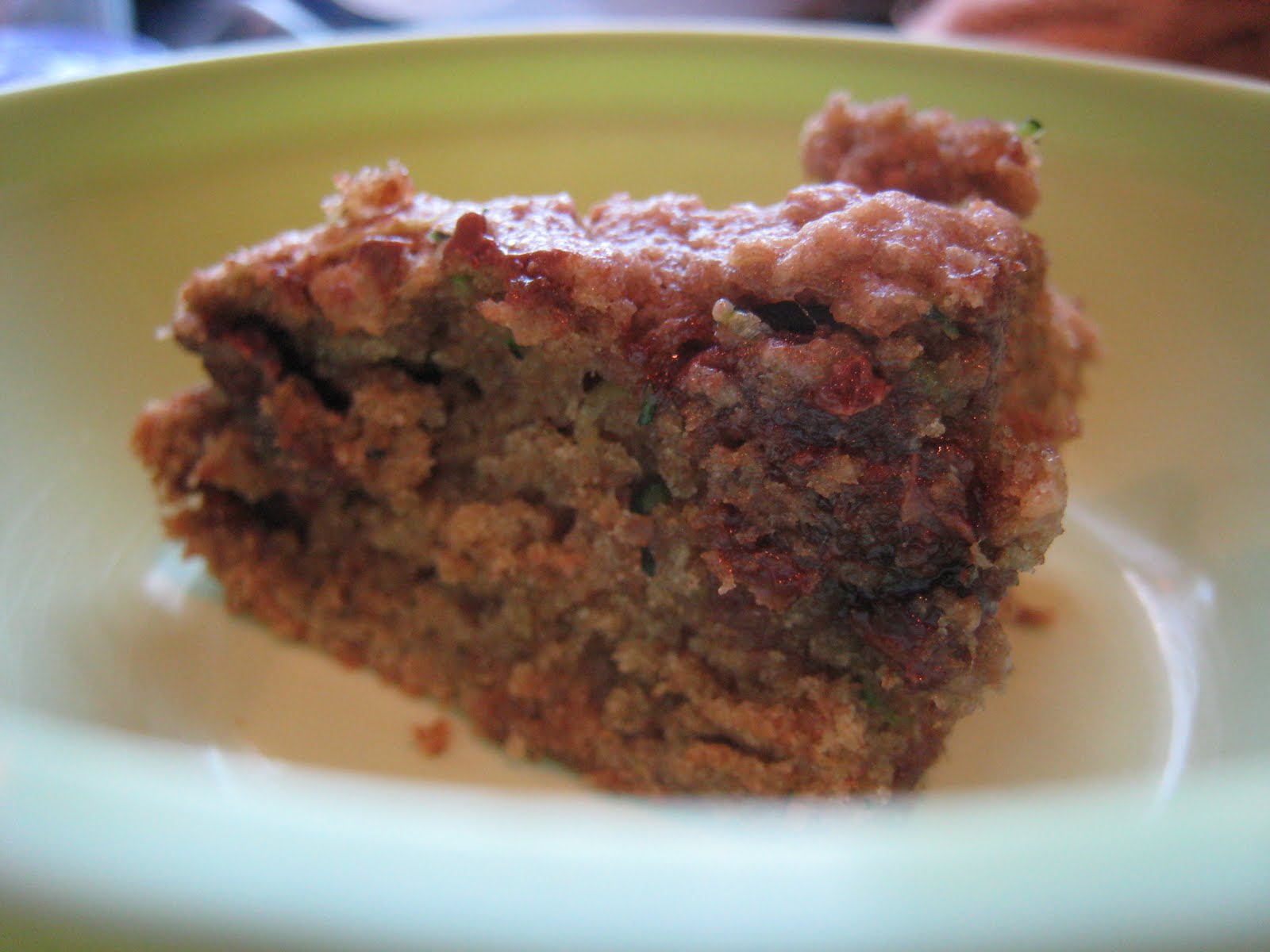 Whole Wheat Zucchini Chocolate Chip Bars/Cookies/Cake Just Take A Bite