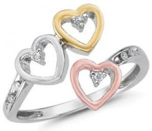 Heart shape ring