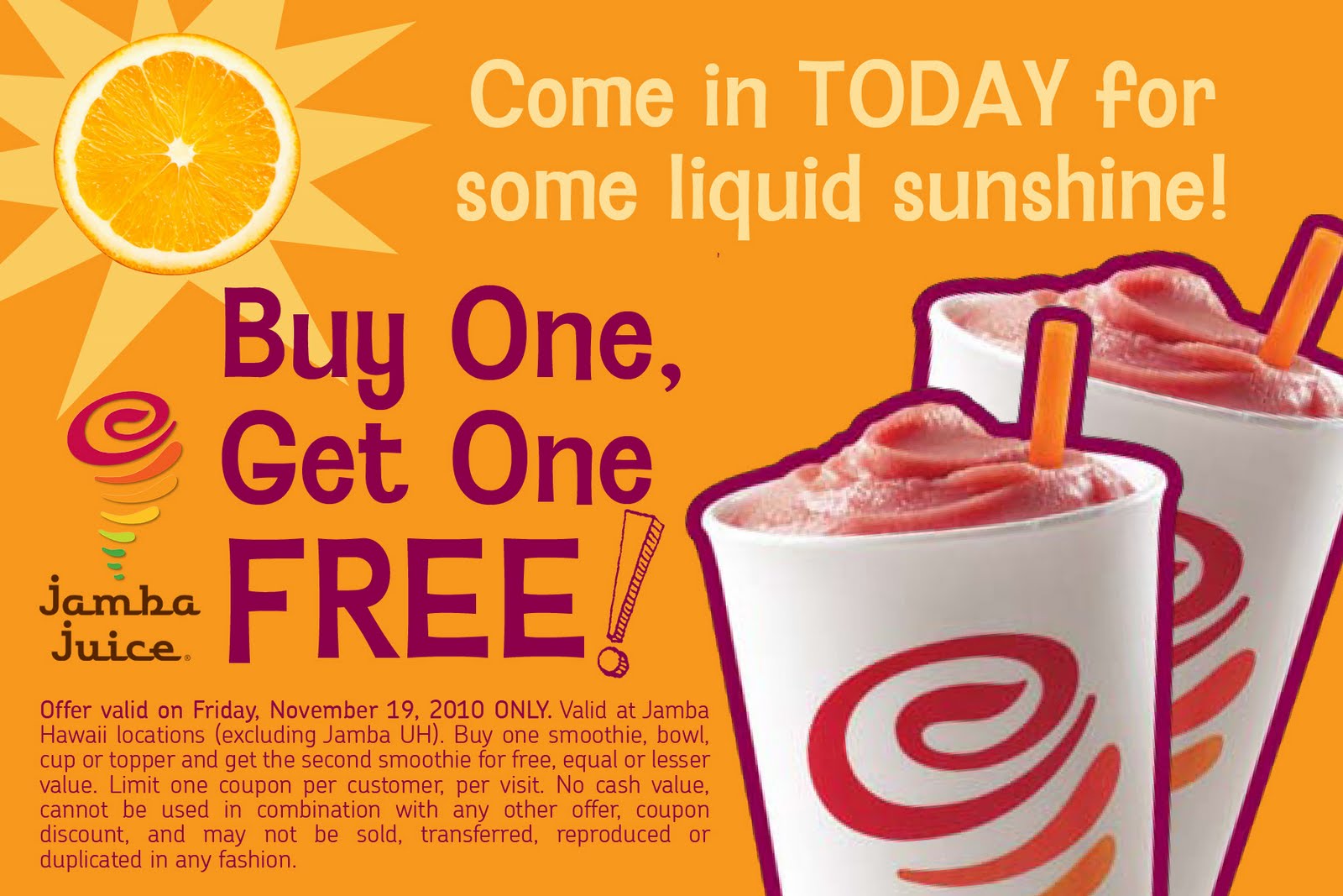 Jamba juice coupon code