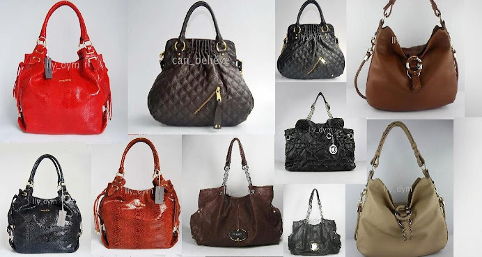 Bolsas de Couro da Jimmy Choo, Marc Jacobs, Versace. C. Dior, Gucci