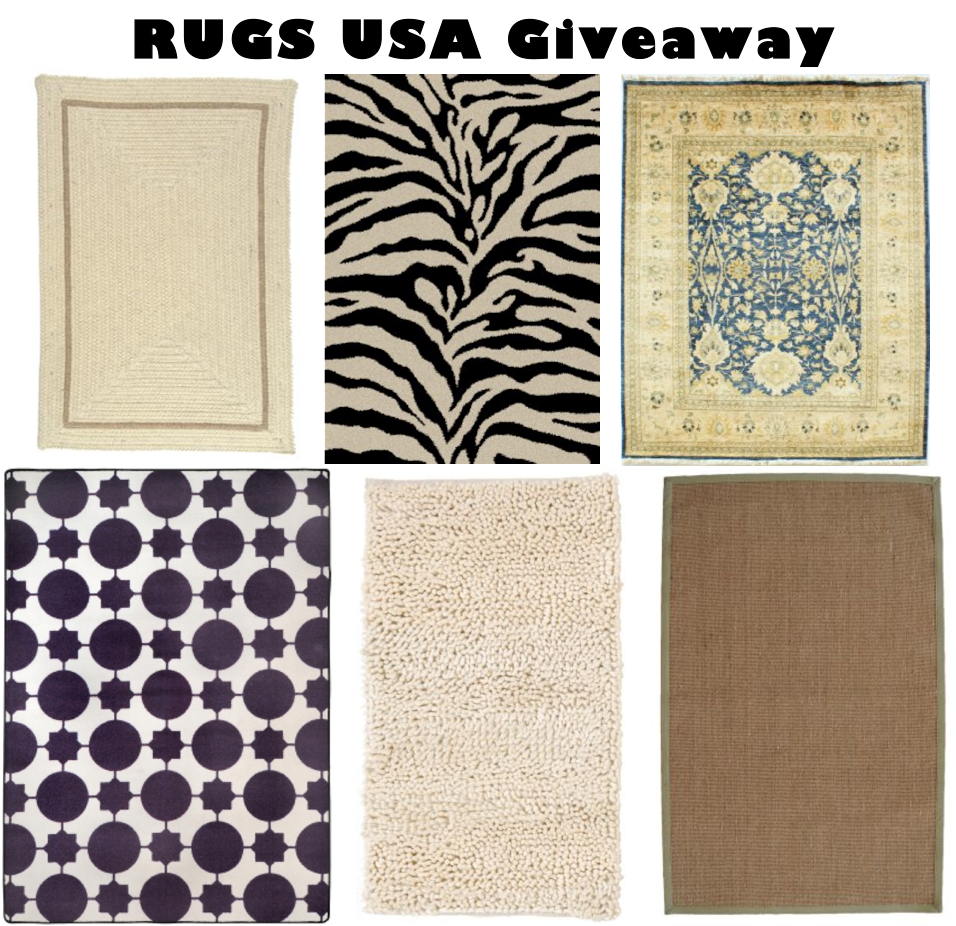A new giveaway: Rugs USA