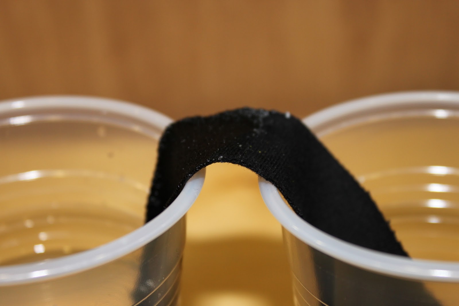 Alex Loudon Research File water wick tests 1 and 2