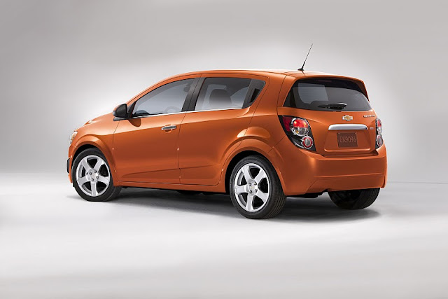 2012 Chevrolet Sonic Hatchback 2012 chevrolet sonic hatchback rear side view 2012 Chevrolet Sonic Hatchback