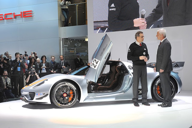 2011 Porsche 918 RSR Coupe 2011 porsche 918 rsr coupe concept detroit side view 2011 Porsche 918 RSR Coupe