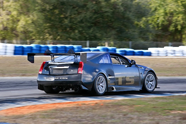 2011 Cadillac CTS V Coupe Racer SCCA 2011 cadillac cts v coupe racer scca rear side view 2011 Cadillac CTS V Coupe Racer SCCA