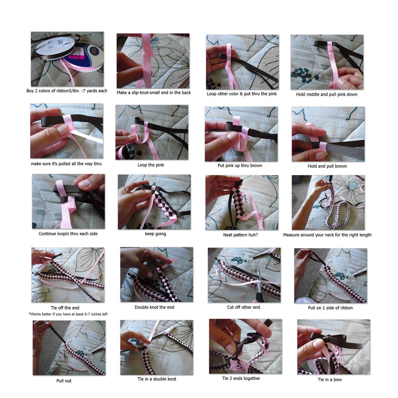 ribbon lei tutorial Lei making Pinterest